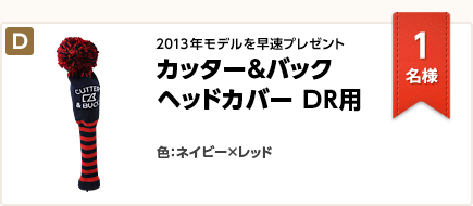 カッター＆バック ヘッドカバー DR用