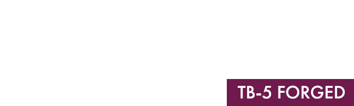 マッスルバックの打感にやさしさをプラスした新形状［TB-5 FORGED］