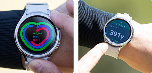 SAMSUNG ゴルフに強い味方 Galaxy Watch6 Classicで“腕前”アップ｜ゴルフダイジェスト・オンライン
